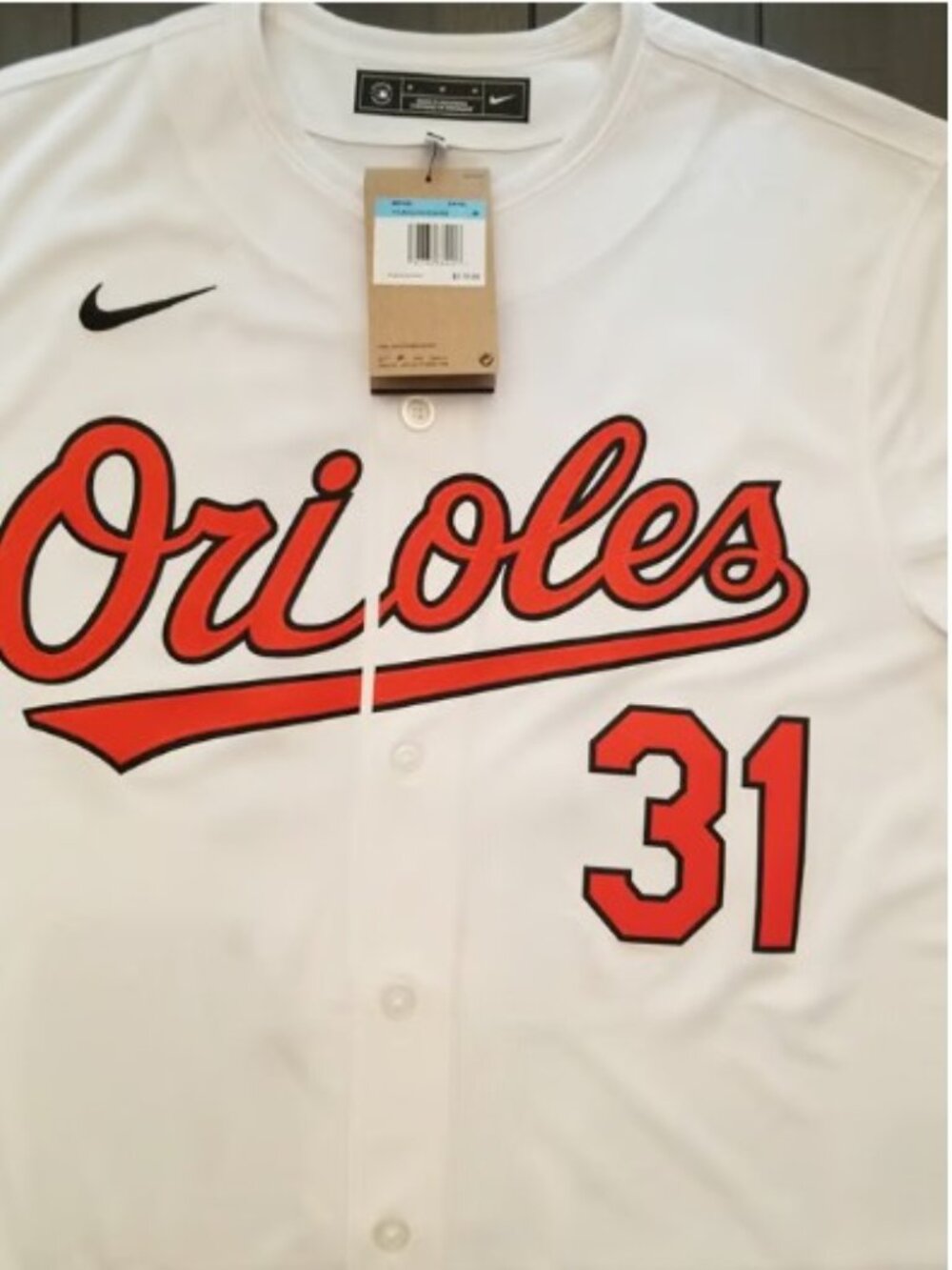 Cedric Mullins Baltimore Orioles Nike Player Jersey - White, Medium